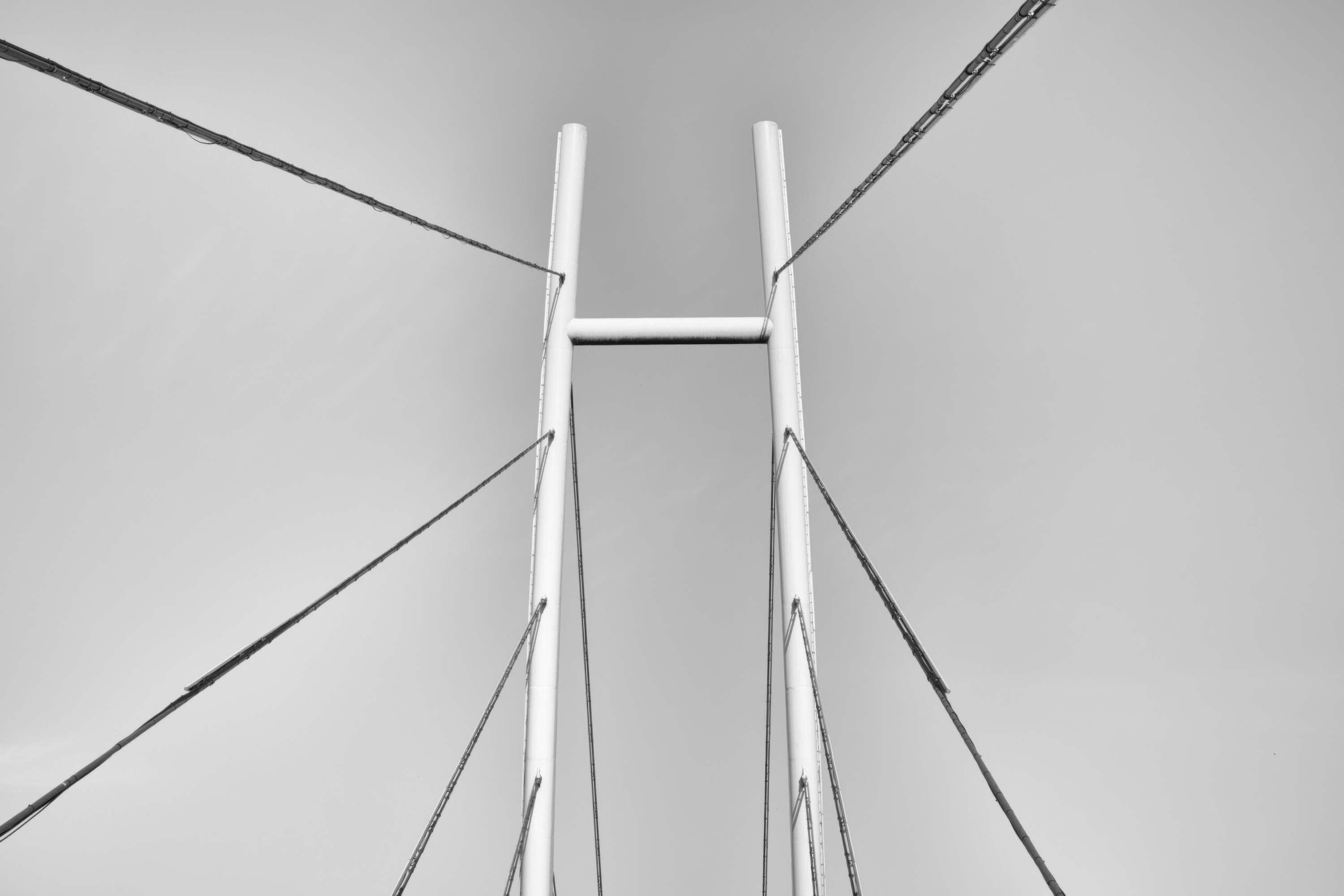White Lines Between Sky and Emptiness